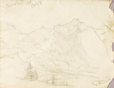 Monte Cinabro. da Thomas Moran