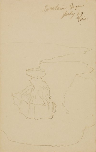 Geyser Excelsior, Parco di Yellowstone da Thomas Moran