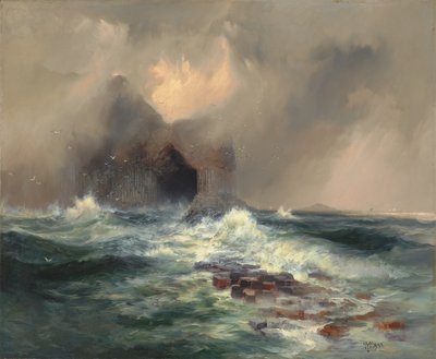 Grotta di Fingal, Isola di Staffa, Scozia 1884 da Thomas Moran