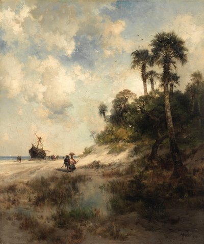 Isola di Fort George, Florida da Thomas Moran