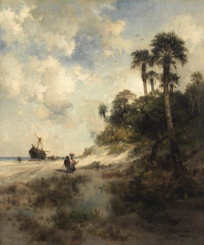 Isola di Fort George, Florida da Thomas Moran