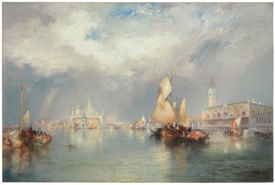 Canale Grande, Venezia da Thomas Moran