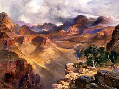 Il Grand Canyon del Colorado da Thomas Moran
