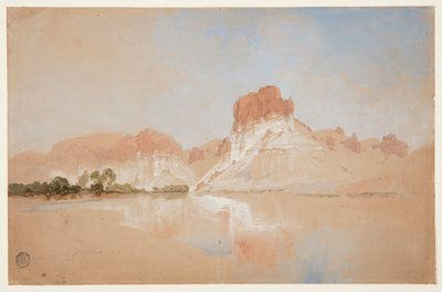 Fiume Verde, Territorio del Wyoming da Thomas Moran