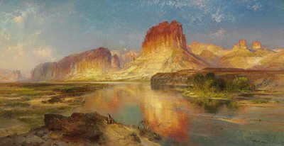 Fiume Verde del Wyoming da Thomas Moran