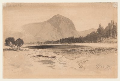 Sorgente termale sul fiume del giardiniere da Thomas Moran