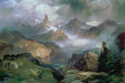 Index Peak, Parco Nazionale di Yellowstone da Thomas Moran