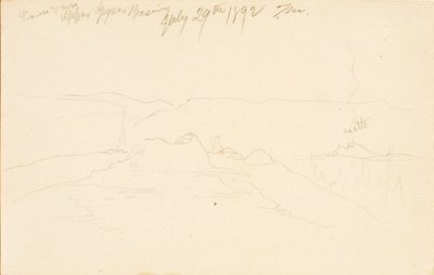 Leonessa e cuccioli, bacino superiore del Geyser da Thomas Moran