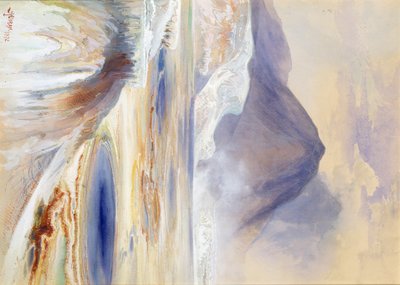 Mammoth Hot Springs, Yellowstone, 1872 da Thomas Moran