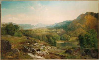 Sorvegliare il gregge da Thomas Moran