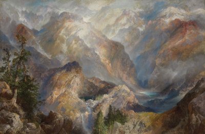 Mattina nelle Sierras, Nevada da Thomas Moran
