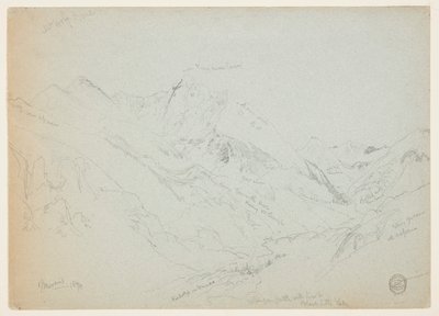 Monte Santa Croce da Thomas Moran