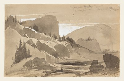 Vicino a Meadow Creek, Utah da Thomas Moran