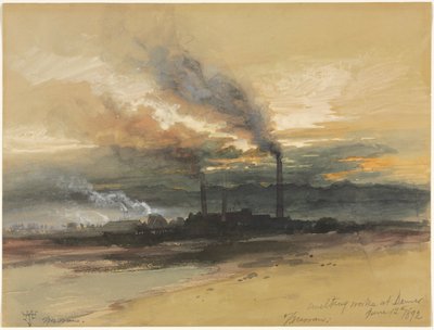 Stabilimento di fusione di Denver da Thomas Moran