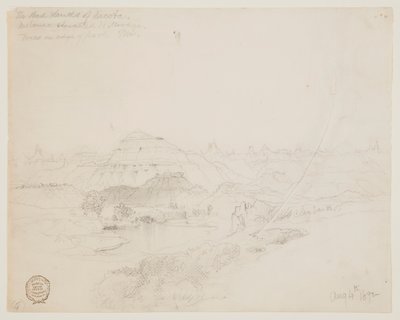 Le Terre Cattive del Dakota da Thomas Moran