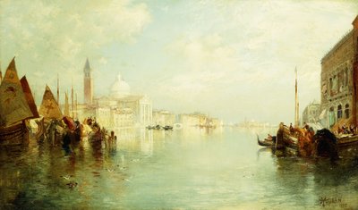 Il Canal Grande da Thomas Moran