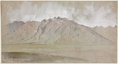 La catena del Ruby, Nevada, 1879 da Thomas Moran