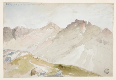 La parte superiore del Little Cottonwood Canyon, Wasatch Range, vicino a Ogden, Utah da Thomas Moran