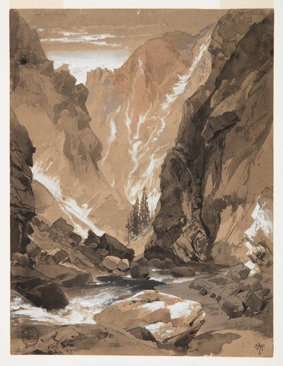 Gola Tolteca, Colorado da Thomas Moran