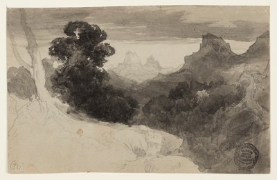 Vista dei Tetons, Wyoming da Thomas Moran