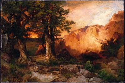 Tramonto occidentale da Thomas Moran