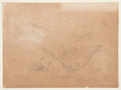 Yellowstone, sopra le cascate di Tower da Thomas Moran