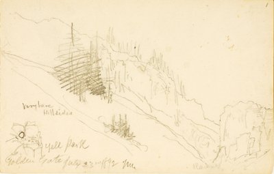 Parco di Yellowstone, Golden Gate da Thomas Moran