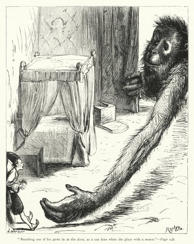 Illustrazione per I viaggi di Gulliver di Jonathan Swift da Thomas Morten