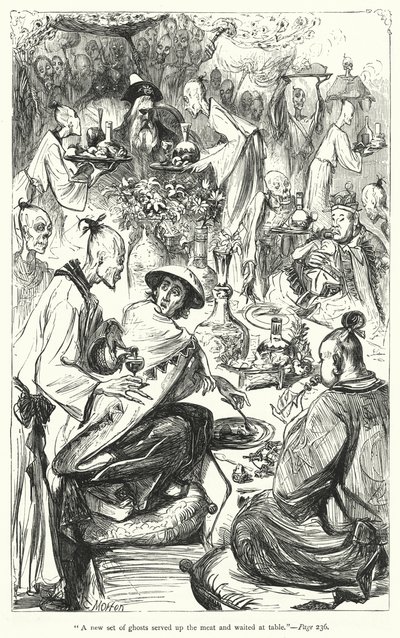 Illustrazione per I Viaggi di Gulliver di Jonathan Swift da Thomas Morten