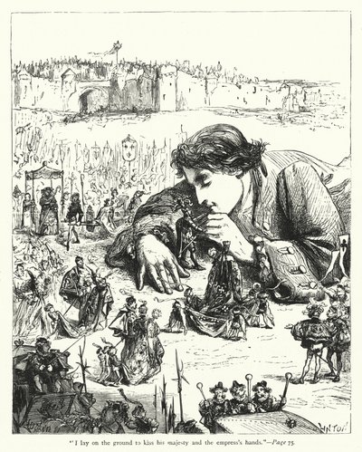 Illustrazione per I Viaggi di Gulliver di Jonathan Swift da Thomas Morten