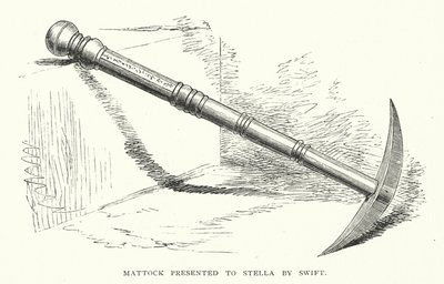 Illustrazione per la vita di Jonathan Swift (incisione) da Thomas Morten