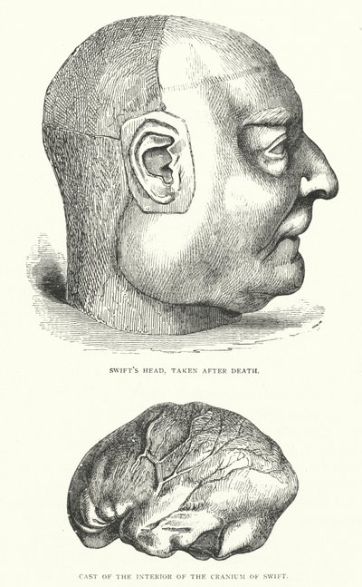 Illustrazione per la vita di Jonathan Swift da Thomas Morten