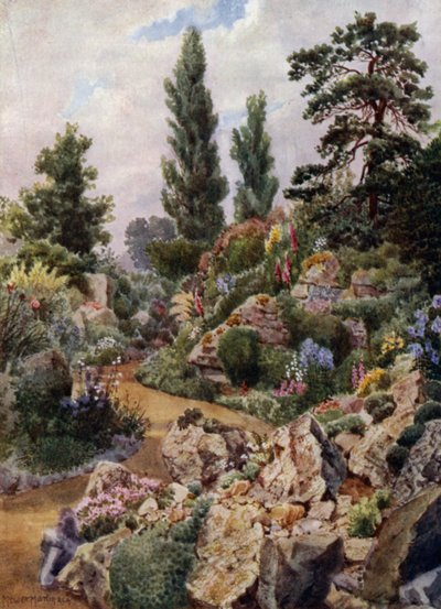 Giardini di Kew: Nel Giardino Roccioso da Thomas Mower Martin