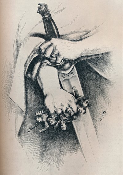 La libertà non è anarchia, 1886 da Thomas Nast