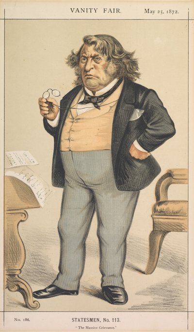 Vanity Fair: Statista, n. 113 "La massiccia lamentela" da Thomas Nast