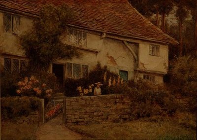 Un giardino di cottage da Thomas Nicholson Tyndale