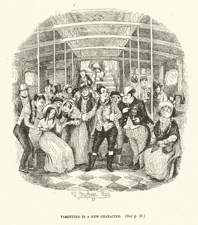 Illustrazione per Valentine Vox da Thomas Onwhyn