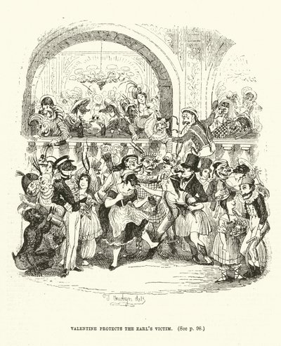 Illustrazione per Valentine Vox da Thomas Onwhyn