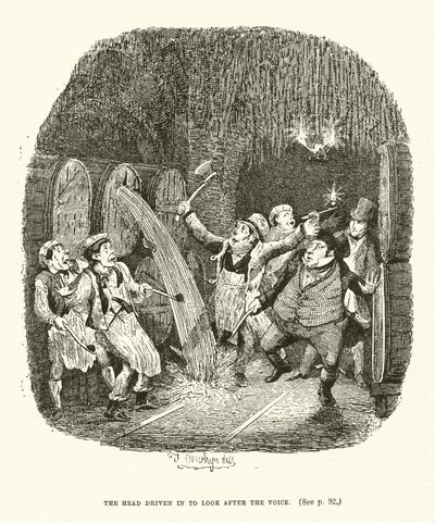 Illustrazione per Valentine Vox (incisione) da Thomas Onwhyn