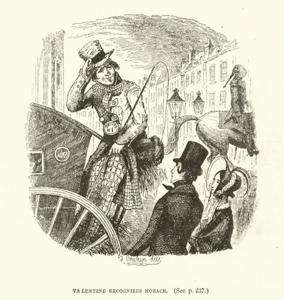 Illustrazione per Valentine Vox da Thomas Onwhyn