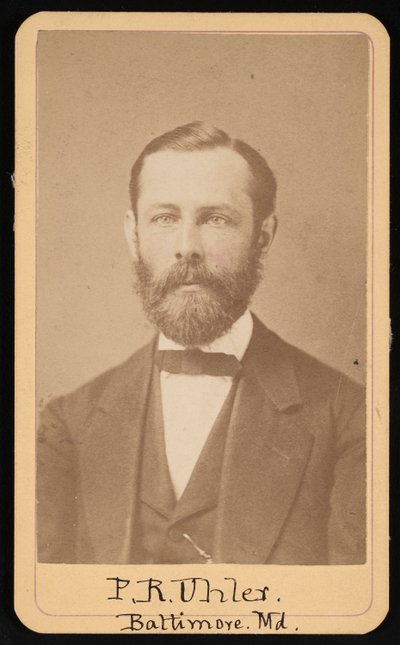 Ritratto di Philip Reese Uhler da Thomas P Varley