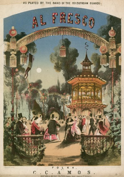 Al Fresco Polka, spartito musicale da Thomas Packer