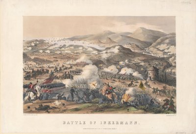 La battaglia di Inkerman del 5 novembre 1854 da Thomas Packer
