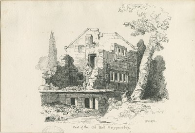 Biddulph - Knypersley Hall [vecchio] da Thomas Peploe Wood