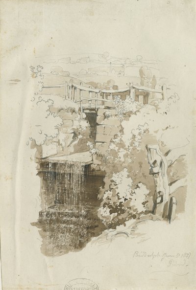 Biddulph - vista rurale da Thomas Peploe Wood