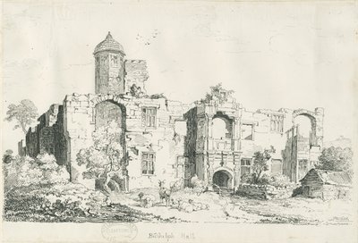 Biddulph Hall (vecchia) da Thomas Peploe Wood