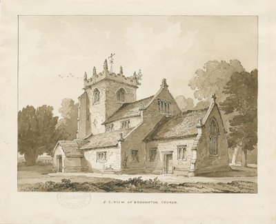 Chiesa di Broughton da Thomas Peploe Wood