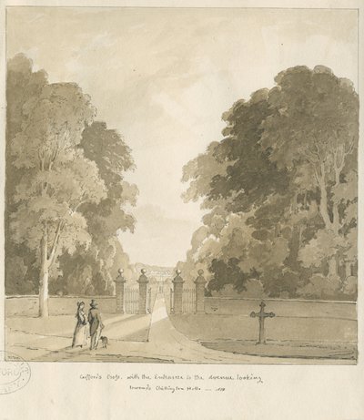 Chillington Hall - "Croce di Giffard" da Thomas Peploe Wood