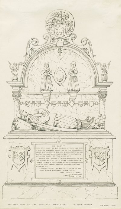 Colwich - Monumento Wolseley da Thomas Peploe Wood