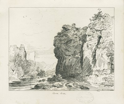 Dovedale - paesaggio da Thomas Peploe Wood